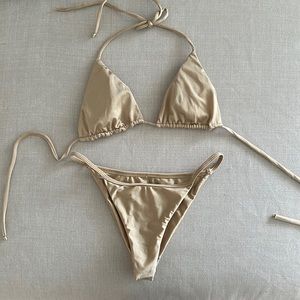 San Lorenzo Gold triangle bikini